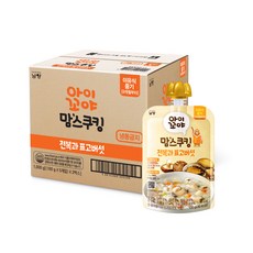 Namyang 南陽乳業 9個月以上孩童輔食, 混合口味(鮑魚/香菇), 100g, 10包