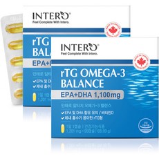 Intero rTG Omega 3 天平, 90顆, 2盒