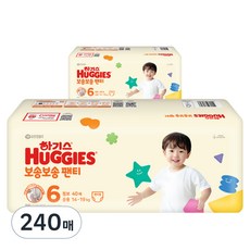 HUGGIES 好奇 柔舒褲型尿布, 第6階段, 240片