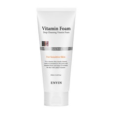 ENVIN Vitamin Foam 敏感肌用泡沫洗面乳, 250ml, 2條
