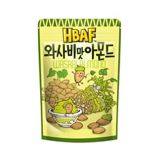 HBAF 杏仁果 山葵味, 120g, 1包