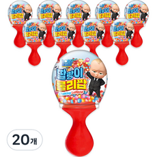 Boss Baby Rattle 棒棒糖糖果 10p, 20個, 30g