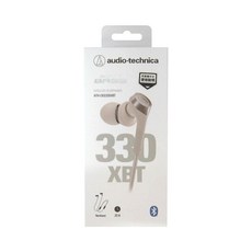 audio-technica 鐵三角 重低音藍牙耳機, CKS330XBT, 米色