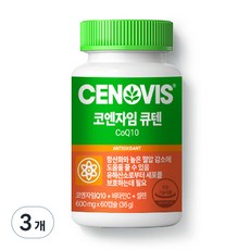 CENOVIS 輔酶Q10維他命C硒膠囊, 60顆, 3罐