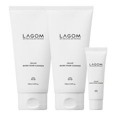 LAGOM 微米泡沫保濕洗面乳 150ml 2入+30ml, 1組