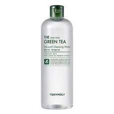 TONYMOLY THE CHOK CHOK綠茶保濕淨透卸妝水, 500ml, 1入