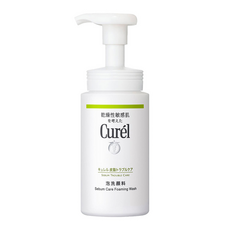 Curel 珂潤 潤浸保濕洗顏慕絲 控油, 150ml, 1瓶