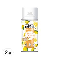 妙管家 噴霧式芳香劑, 清新檸檬, 300ml, 2瓶