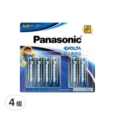 Panasonic Evolta鹼性電池3號, 10入, 4組