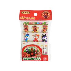 ANPANMAN 麵包超人 食物叉 6入, 1組