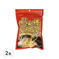 耆盛食品 黃金紅冰糖, 600g, 2包