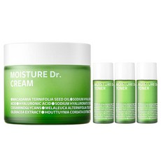 ISOI 伊所愛 Moisture Dr.保濕補水面霜+Moisture Dr.保濕化妝水 3瓶組, 94ml, 1組