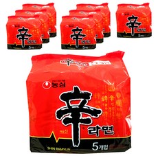 Nongshim 農心 辛拉麵, 辣味, 120g, 40包