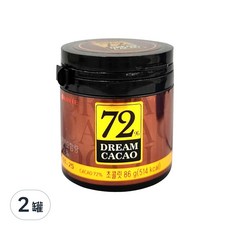 LOTTE 樂天 骰子巧克力72%, 86g, 2罐