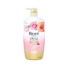 Biore 蜜妮 淨嫩沐浴乳 玫瑰 絲滑潤澤, 1000g, 1瓶