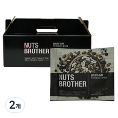 NUTS BROTHER 每日堅果黑色禮盒, 750g, 2個