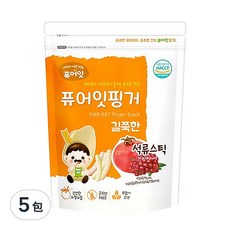 Pure Eat 幼兒玄米餅, 石榴, 30g, 5包