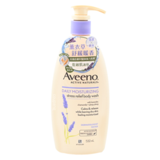 Aveeno 艾惟諾 薰衣草香氛舒緩沐浴露, 532ml, 1瓶