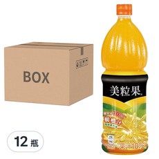 Minute Maid 美粒果 柳橙汁, 1250ml, 12瓶