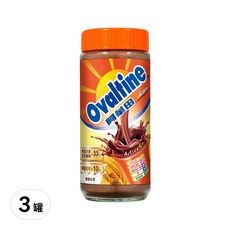 Ovaltine 阿華田 營養巧克力麥芽飲品, 400g, 3罐