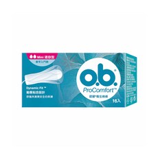 o.b. 歐碧 棉條迷你型, 迷你型, 16入, 2盒