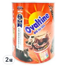 Ovaltine 阿華田 營養巧克力麥芽飲品, 800g, 2罐