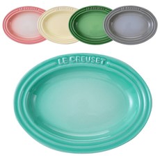 LE CREUSET 迷你橢圓盤套組粉彩和諧, 1組, 單品, 混色
