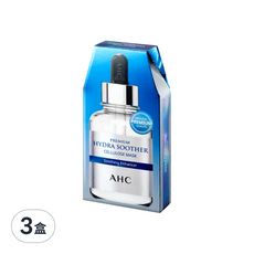 AHC 安瓶精華天絲纖維面膜 玻尿酸保濕, 27g, 5片, 3盒