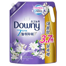 Downy 7 天除臭力白茶和百合補充裝紫色, 2.6L, 1入