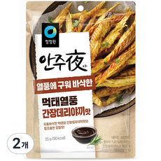 Daesang Chung Jung One Anjuya Muktae Craze 醬油照燒味, 25g, 2個