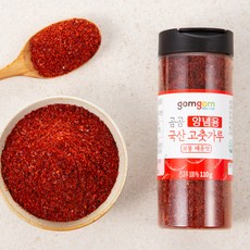 gomgom 國產紅辣椒粉 調味料 普通辣, 110克, 1瓶