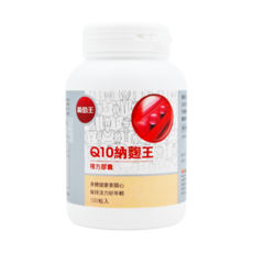 葡萄王 Q10納麴王複方膠囊, 100顆, 1罐