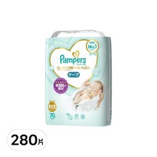 Pampers 幫寶適 日本境內版 一級幫 紙尿褲/尿布, 黏貼型, 新生兒NB, 3~5kg, 280片