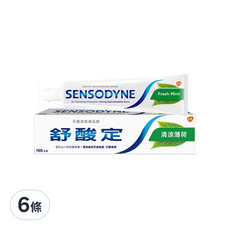 SENSODYNE 舒酸定 長效抗敏牙膏, 160g, 6條