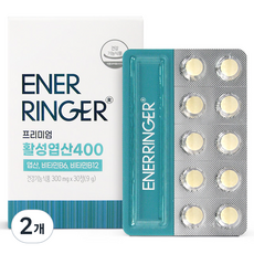 HL SCIENCE Enerringer 優質活性葉酸 400 9g, 2個, 30顆