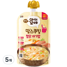 Namyang 南陽乳業 15個月以上孩童輔食, 燉雞口味, 140g, 5包