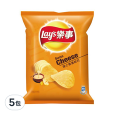 Lay's 樂事 洋芋片 瑞士香濃起司, 34g, 5包