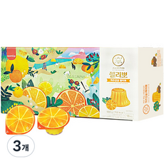 samlip Jellyppo韓國濟州柑橘口味果凍 16顆入, 960g, 3個