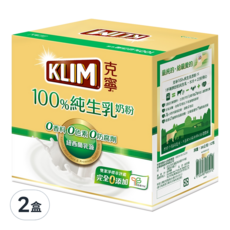 KLIM 克寧 100％純生乳奶粉 奶粉隨手包, 432g, 2盒