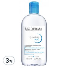 BIODERMA 保濕水潤潔膚液, 500ml, 3瓶