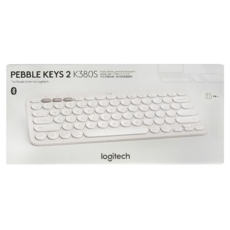 logitech 羅技 跨平台藍牙鍵盤, 珍珠白, K380S