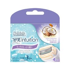 Schick 舒適牌 仕女除毛刀片 中性肌, 3入, 1盒