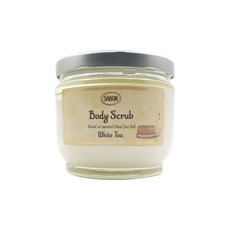 SABON 身體磨砂膏, 白茶, 600g, 1個