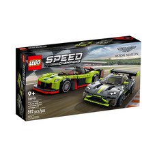 LEGO 樂高 Speed系列 積木, Aston Martin Valkyrie AMR Pro and Aston Martin Vantage GT3, 1盒