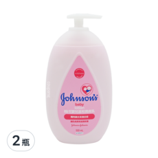 Johnson's 嬌生 嬰兒溫和潤膚乳, 0歲以上, 500ml, 2瓶