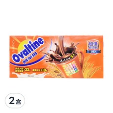 Ovaltine 阿華田 營養巧克力麥芽飲品, 20g, 36包, 2盒