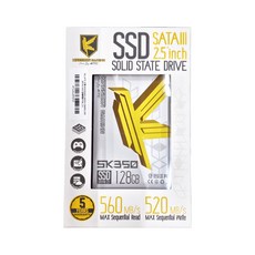 AITC 艾格 KINGSMAN SK350 2.5吋 SATA3 SSD 固態硬碟 PS4, 128GB, 1組