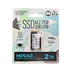 AITC 艾格 KINGSMAN MQ540 2TB M.2 2242 PCIe Gen3X4 SSD 硬碟 mac適用, 1組