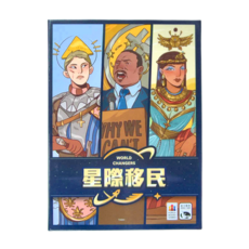 Korea Board Games 桌遊 10歲以上 1-4人, 星際移民, 1盒