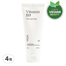 Natural Derma Project 維他命B9提亮霜, 單色, 65ml, 4條